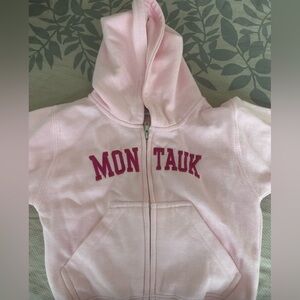 Size 4T toddler Montauk zip up sweatshirt